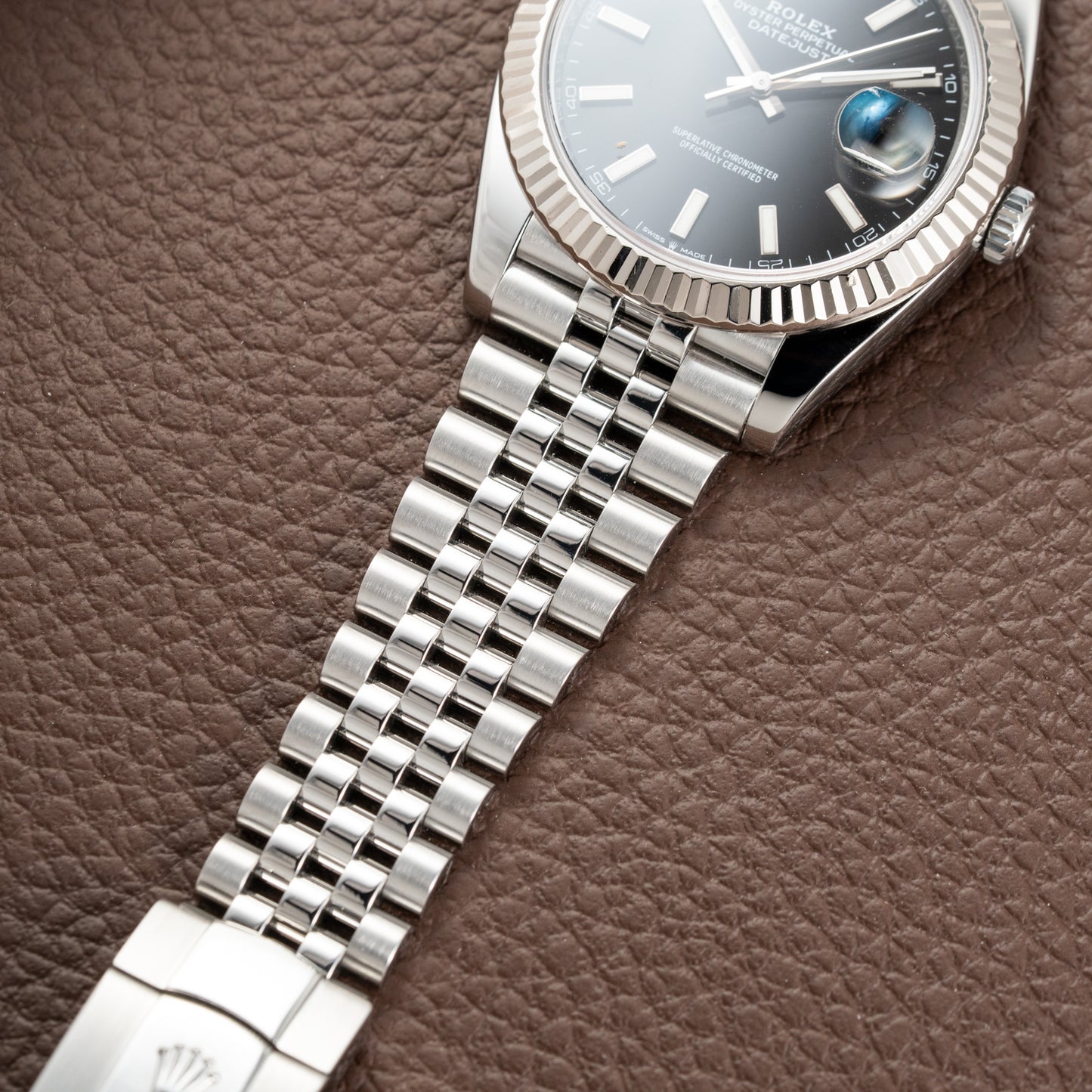 Rolex Datejust 41 Black Jubilee Full Set 2020 Ref 126334