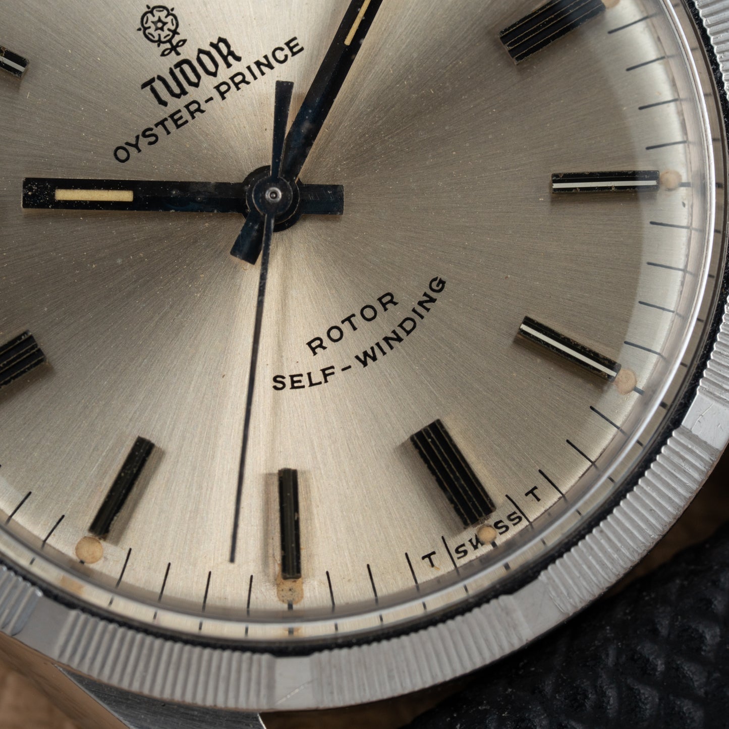 Tudor Oyster Prince Rare Bamboo Milled Bezel Rotor Self-Winding from 1966