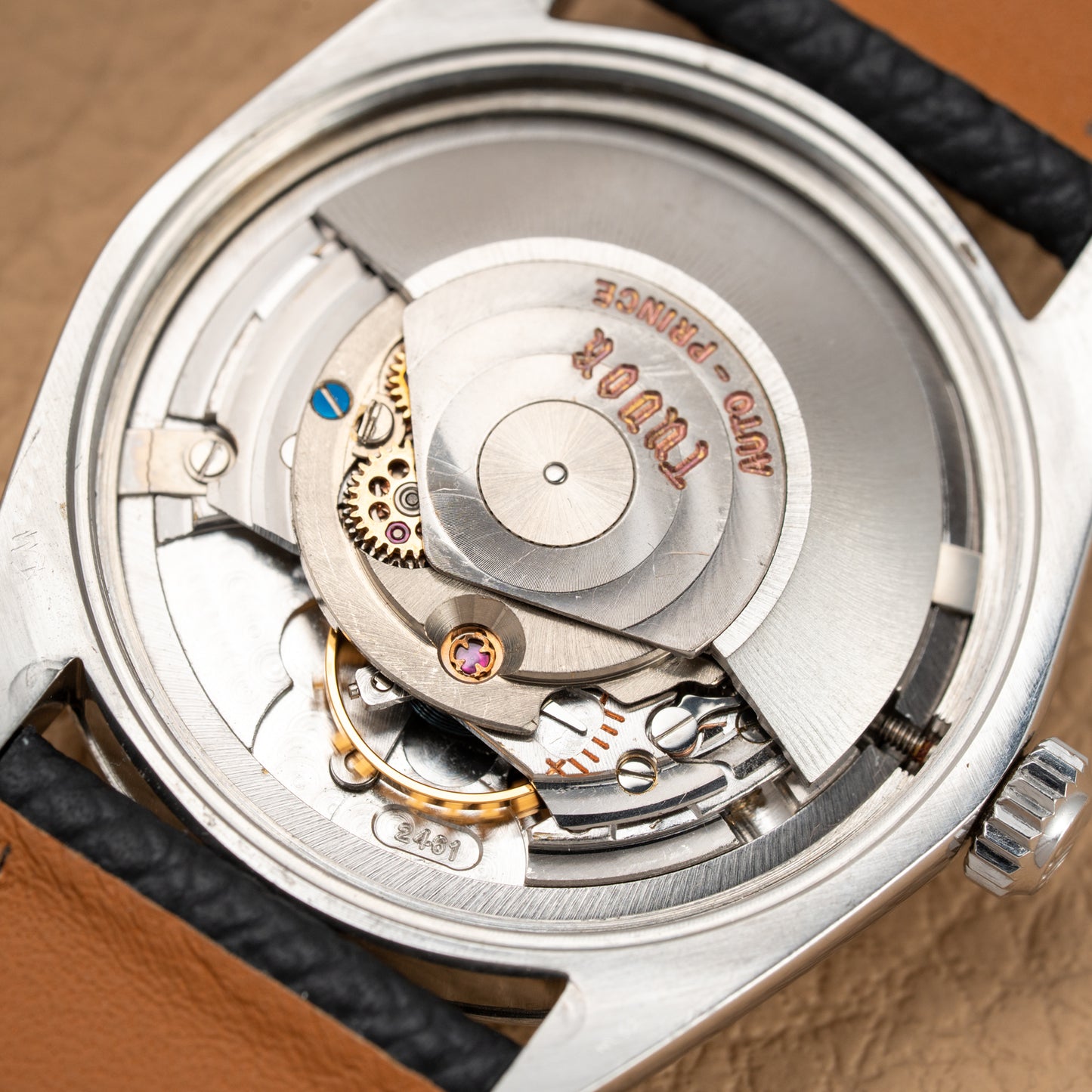 Tudor Oyster Prince Rare Bamboo Milled Bezel Rotor Self-Winding from 1966