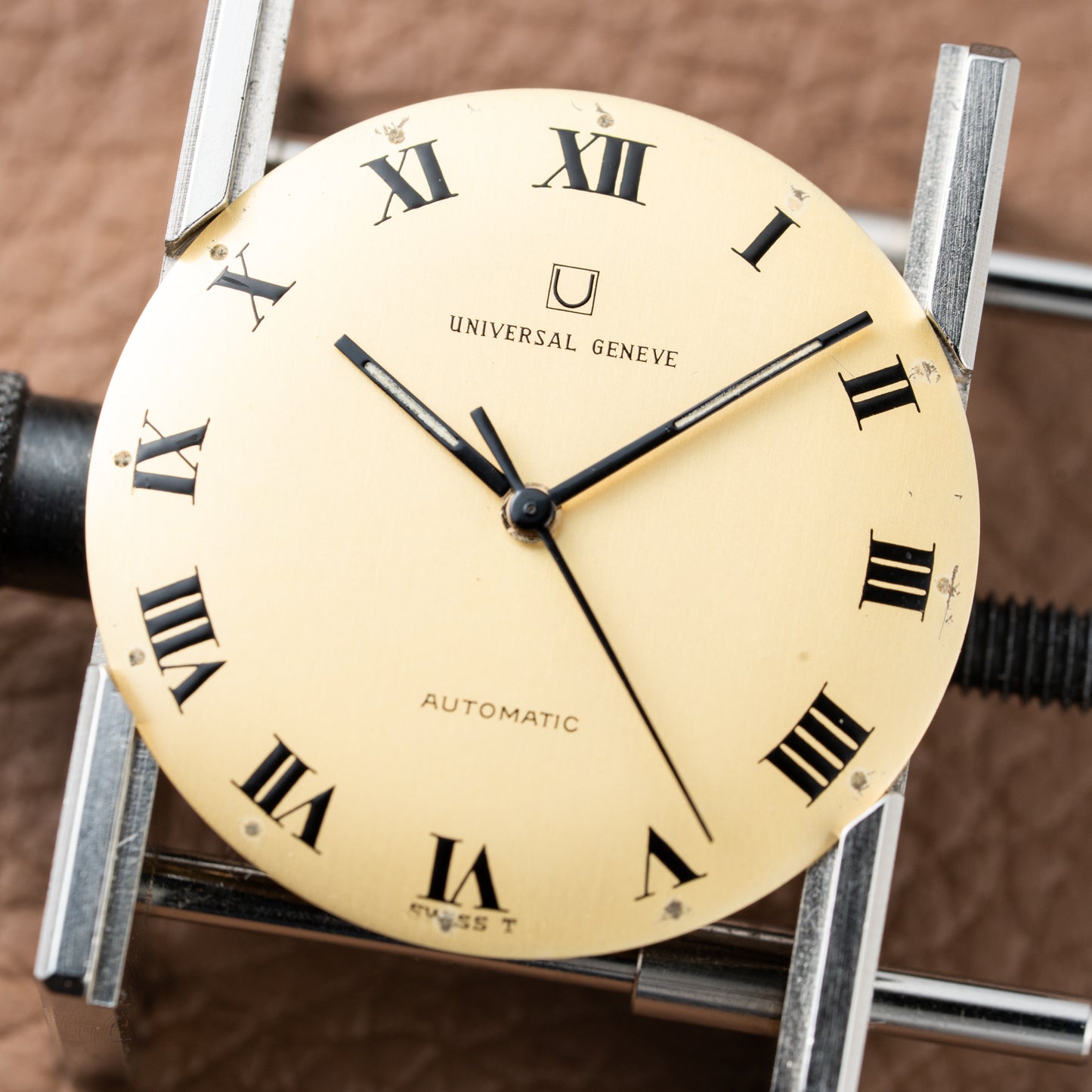Universal Genève Automatic ‘Super Microrotor’ Roman Dial 10K Gold Filled from 1962