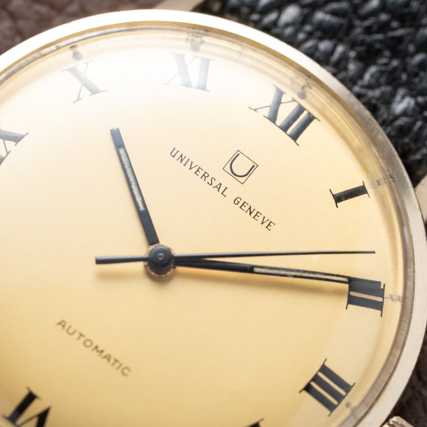 Universal Genève Automatic ‘Super Microrotor’ Roman Dial 10K Gold Filled from 1962