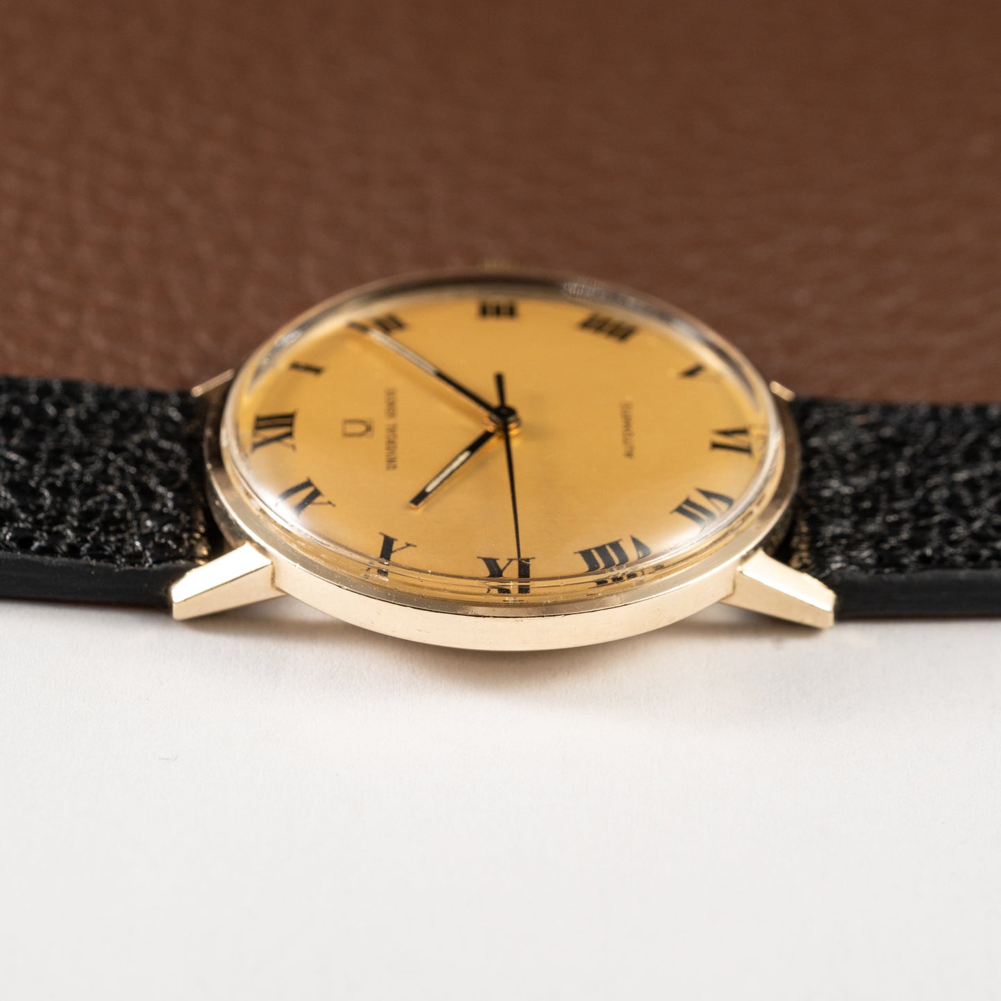 Universal Genève Automatic ‘Super Microrotor’ Roman Dial 10K Gold Filled from 1962