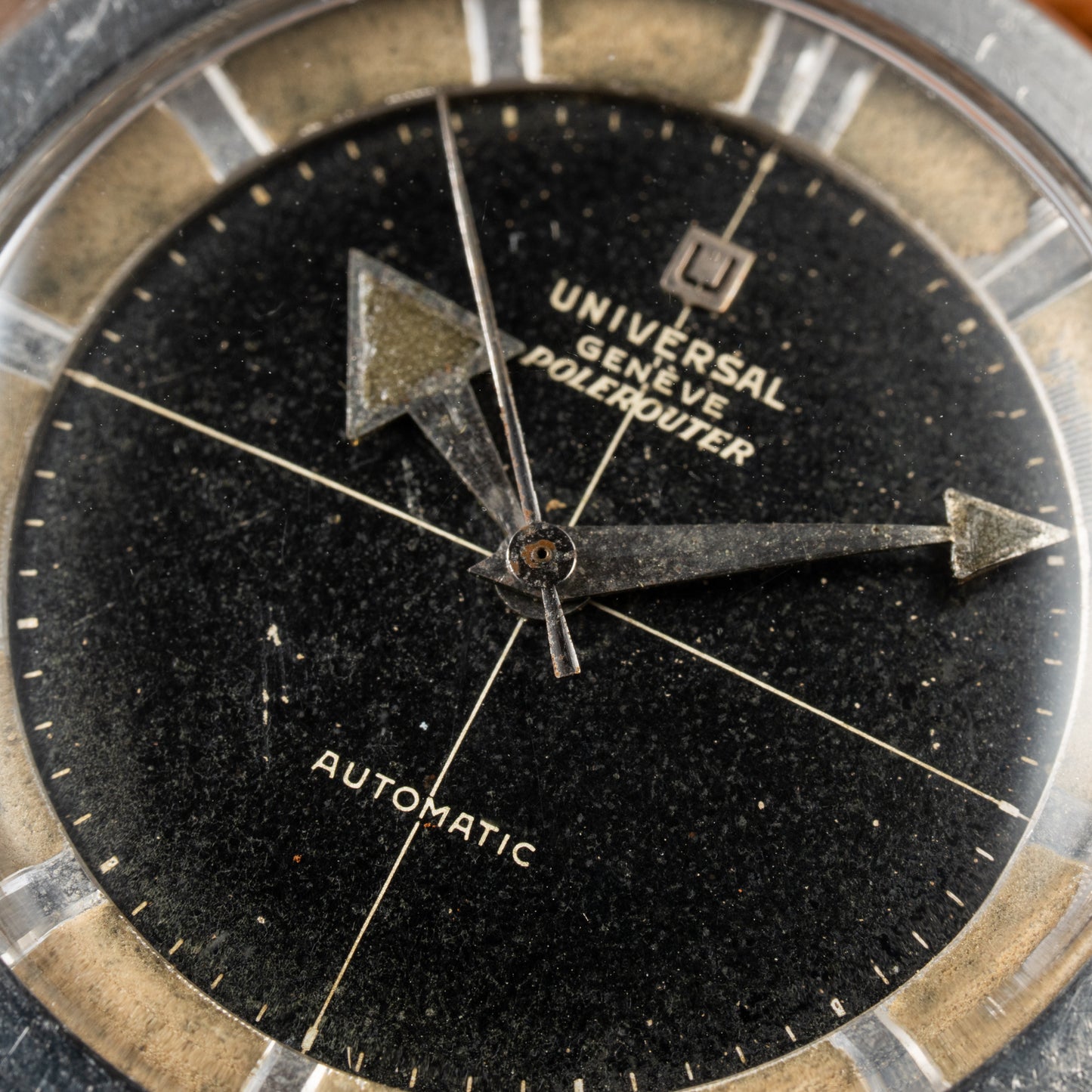 Universal Genève Polerouter Broad Arrow Nitelite Marker Ring 20217BA