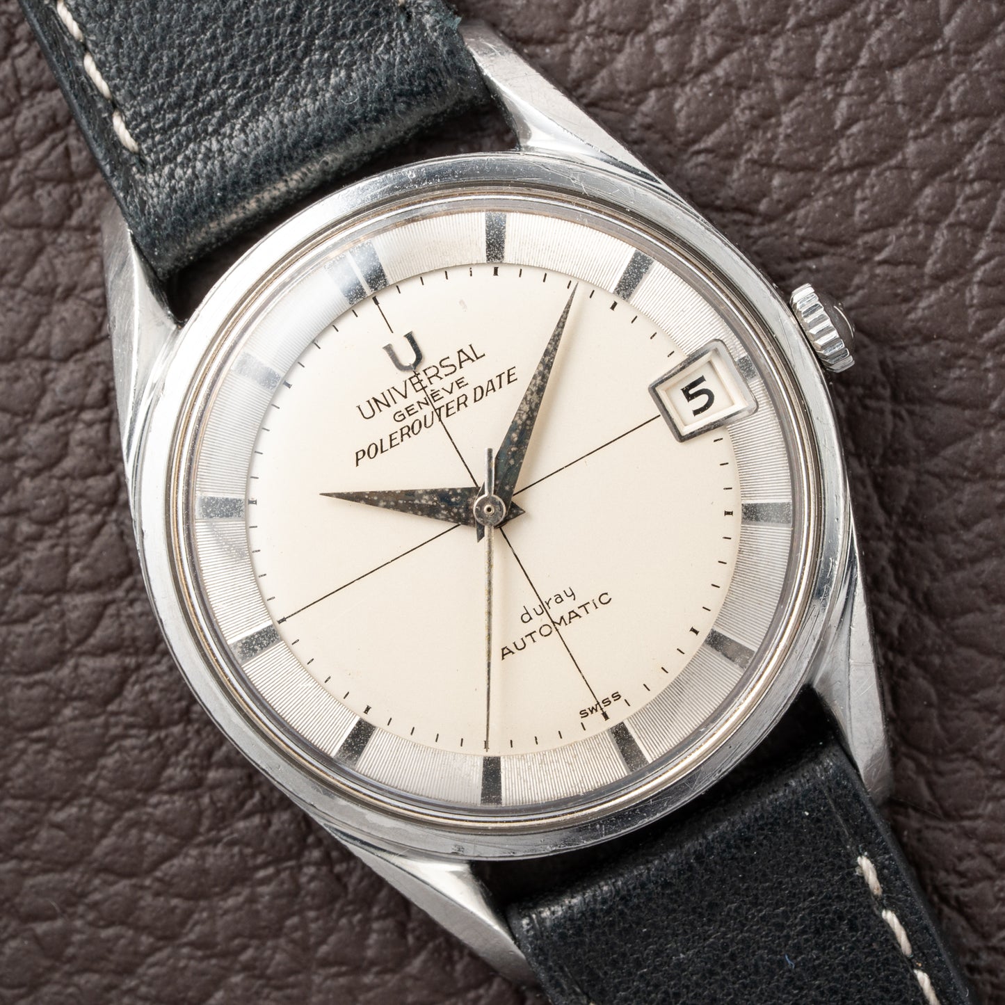 Universal Genève Polerouter Date Crosshair “Duray” Ref. 204610