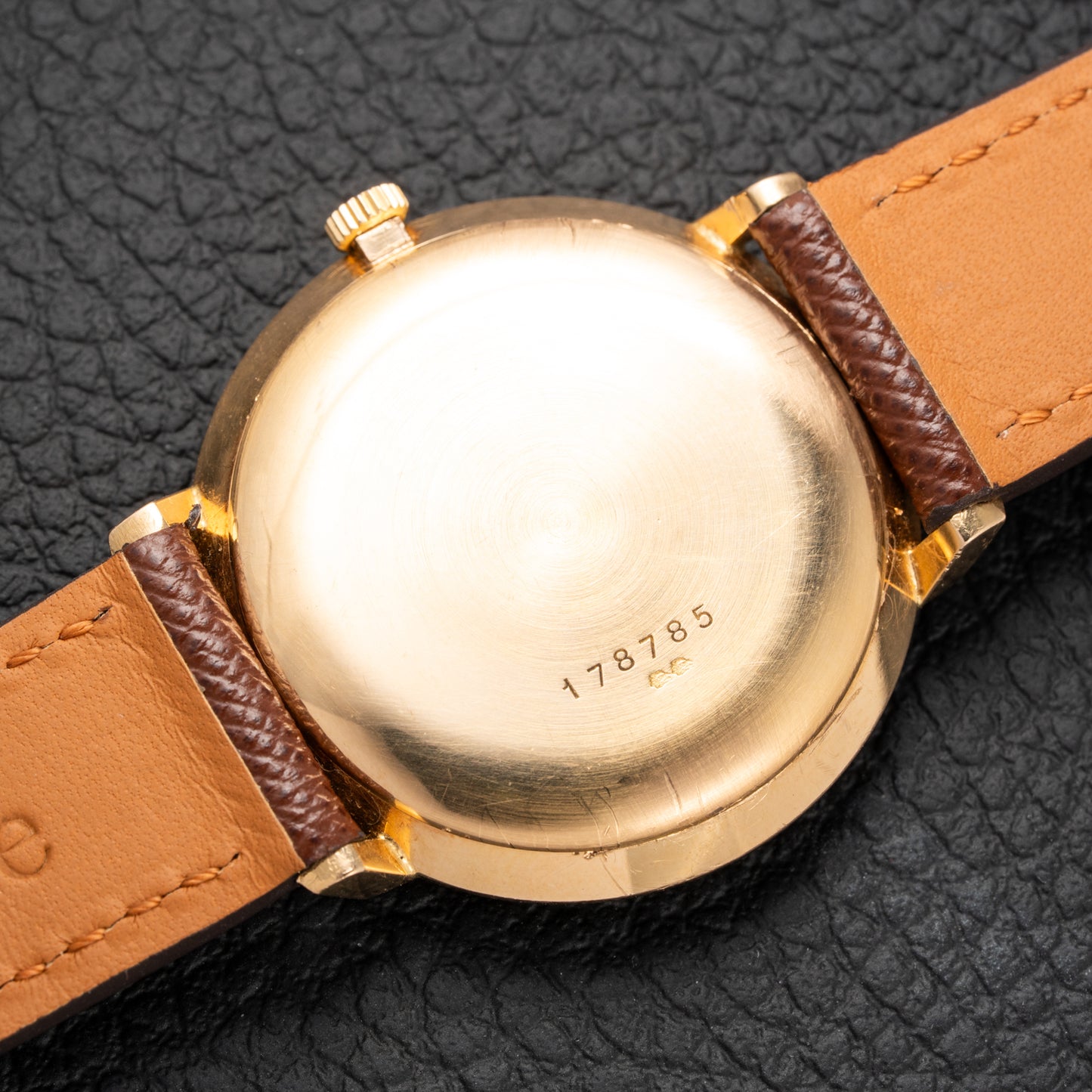 Zenith Dress Watch Ultra-Thin “Pink on Pink” 18K Rosé Gold with Spider Lugs from 1950s