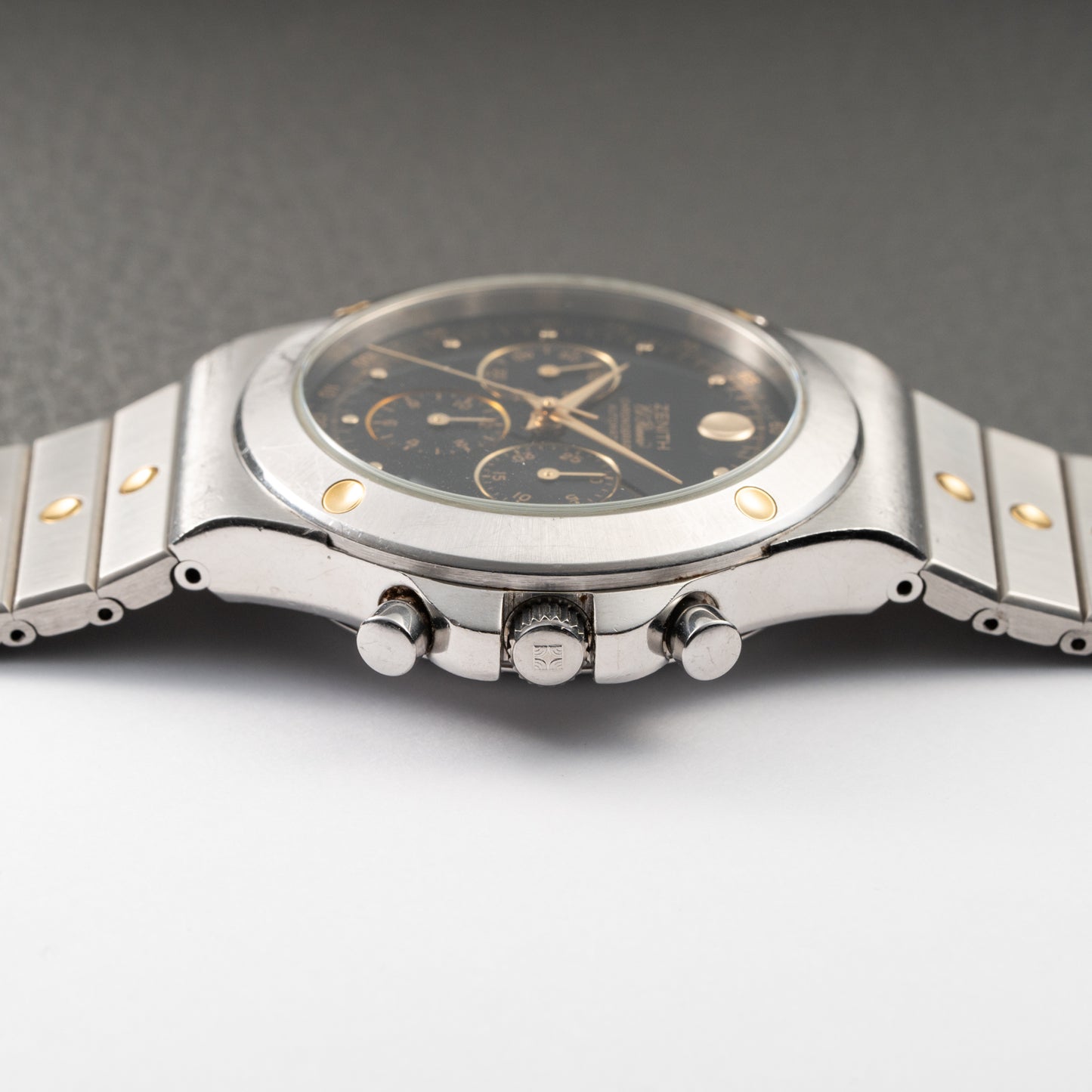 Zenith El Primero Chronograph Pacific Black Gilt Dial Ref. 59.0010.400