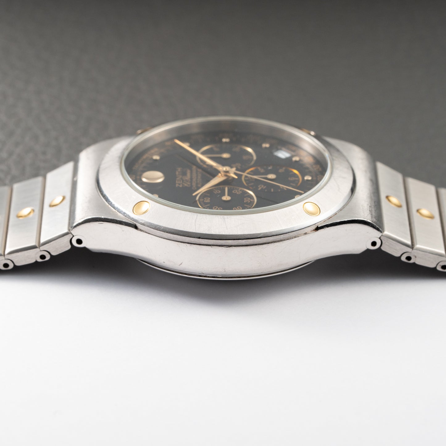 Zenith El Primero Chronograph Pacific Black Gilt Dial Ref. 59.0010.400