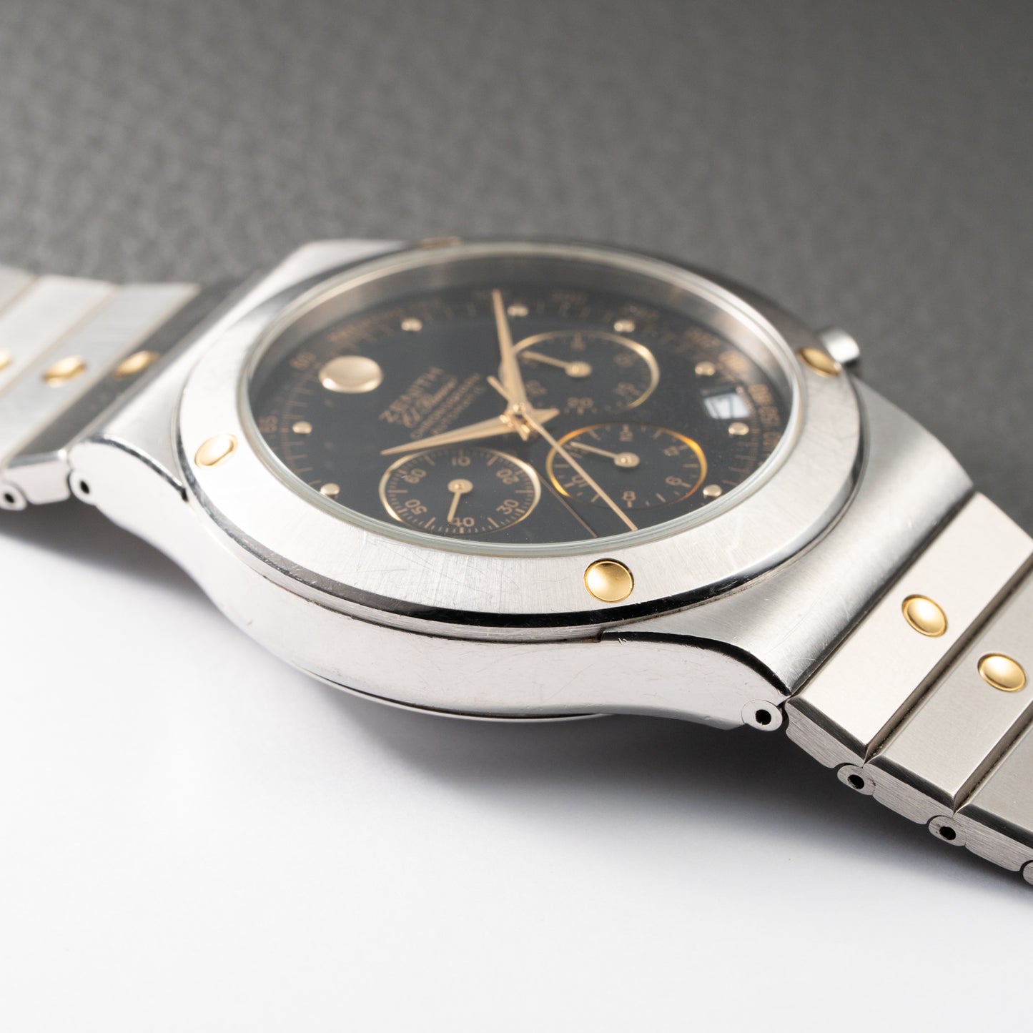 Zenith El Primero Chronograph Pacific Black Gilt Dial Ref. 59.0010.400