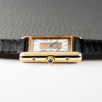 Cartier Must de Tank Vermeil Tricolor Mirror Dial Ref 6 81006 Quartz GM Cartier Service 2025