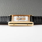 Cartier Must de Tank Vermeil Tricolor Mirror Dial Ref 6 81006 Quartz GM Cartier Service 2025