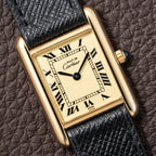 Cartier Must de Tank Vermeil Lemon Roman Dial Reference 3 66001 CARTIER SERVICED 2025