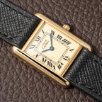 Cartier Must de Tank Vermeil Lemon Roman Dial Reference 3 66001 CARTIER SERVICED 2025