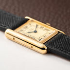 Cartier Must de Tank Vermeil Lemon Roman Dial Reference 3 66001 CARTIER SERVICED 2025