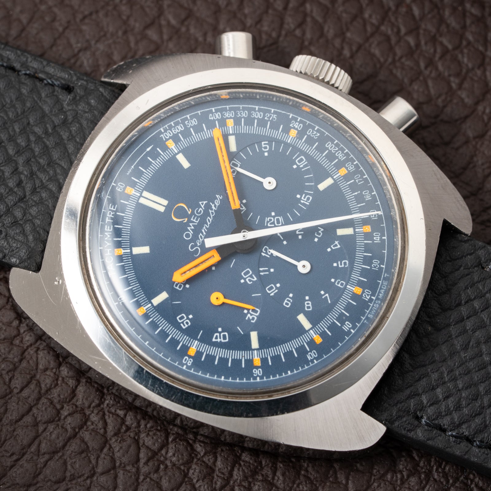 Omega Seamaster Chronograph Blue Dial Calibre 861 Ref. 145.029 from 1970