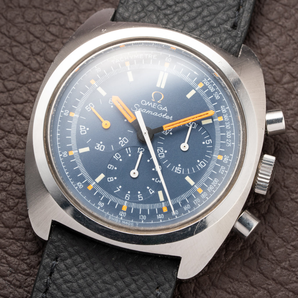 Omega Seamaster Chronograph Blue Dial Calibre 861 Ref. 145.029 from 1970