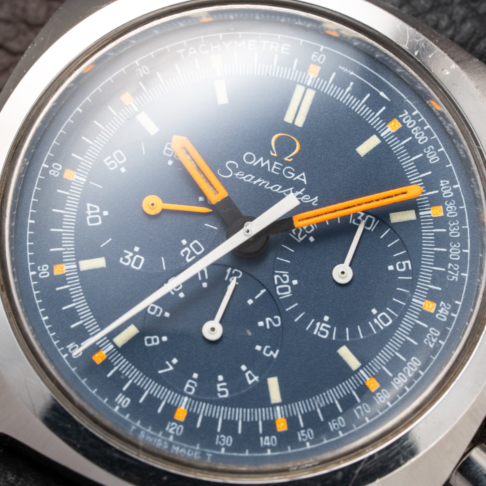 Omega Seamaster Chronograph Blue Dial Calibre 861 Ref. 145.029 from 1970