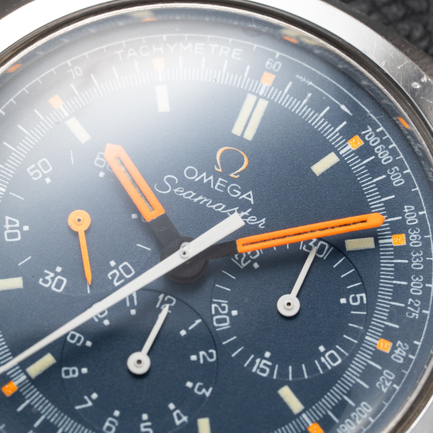 Omega Seamaster Chronograph Blue Dial Calibre 861 Ref. 145.029 from 1970