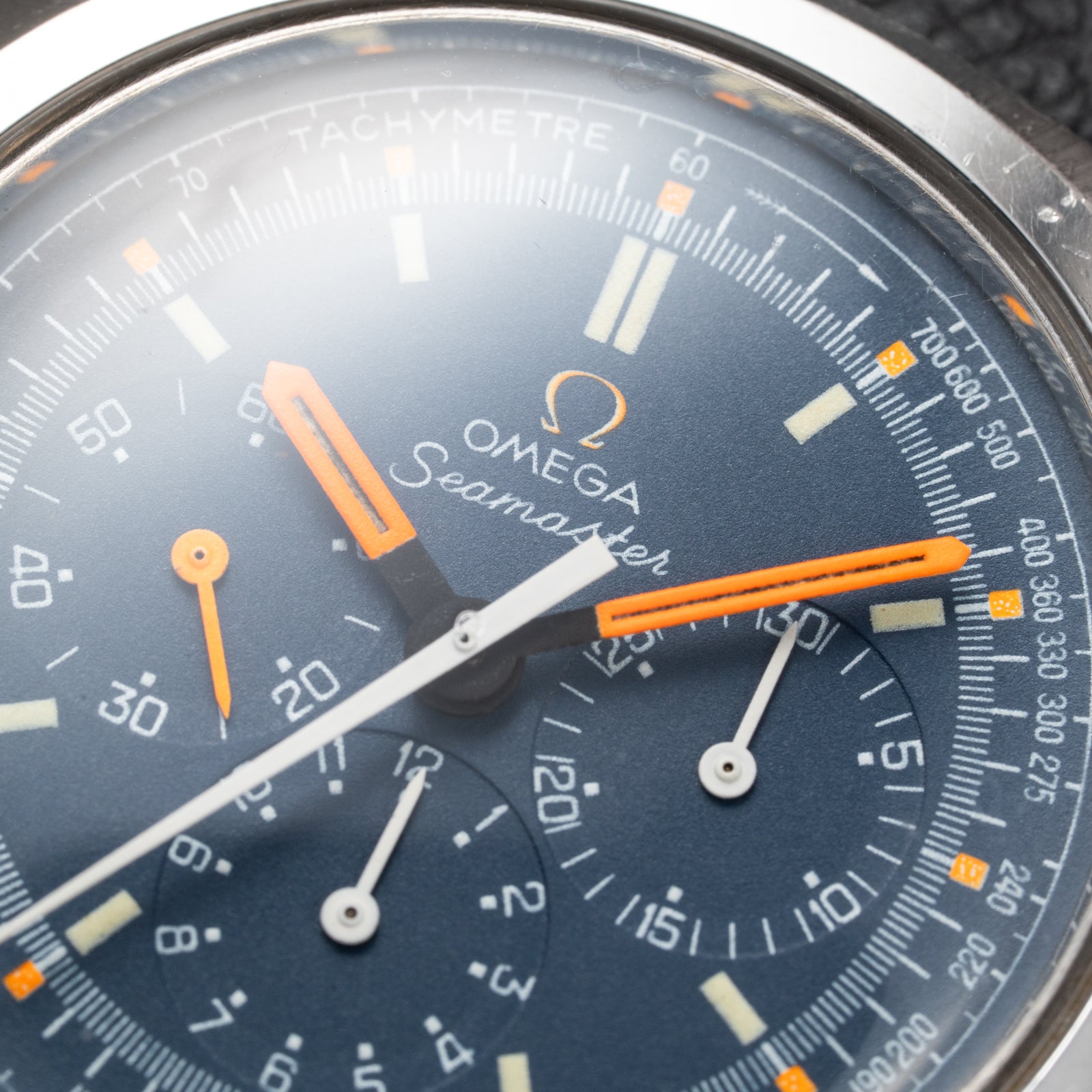 Omega Seamaster Chronograph Blue Dial Calibre 861 Ref. 145.029 from 1970