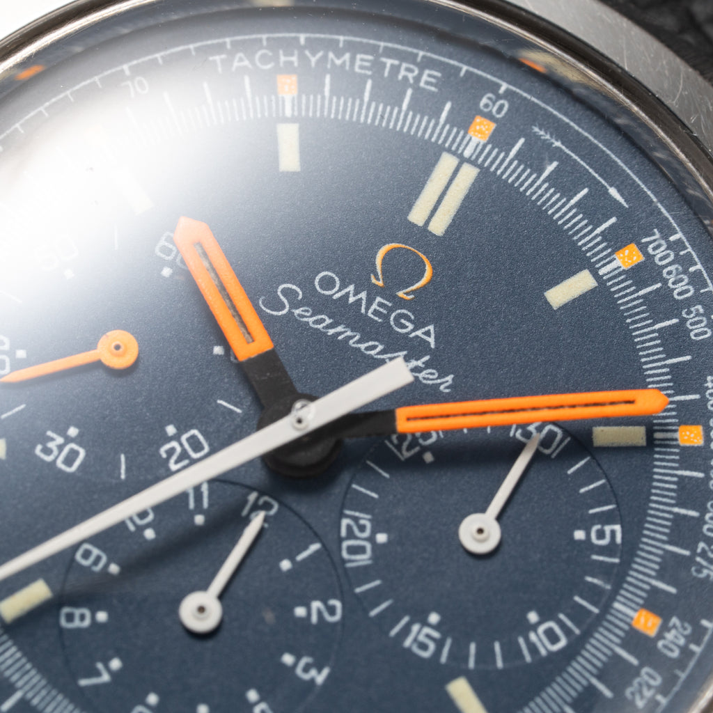 Omega Seamaster Chronograph Blue Dial Calibre 861 Ref. 145.029 from 1970