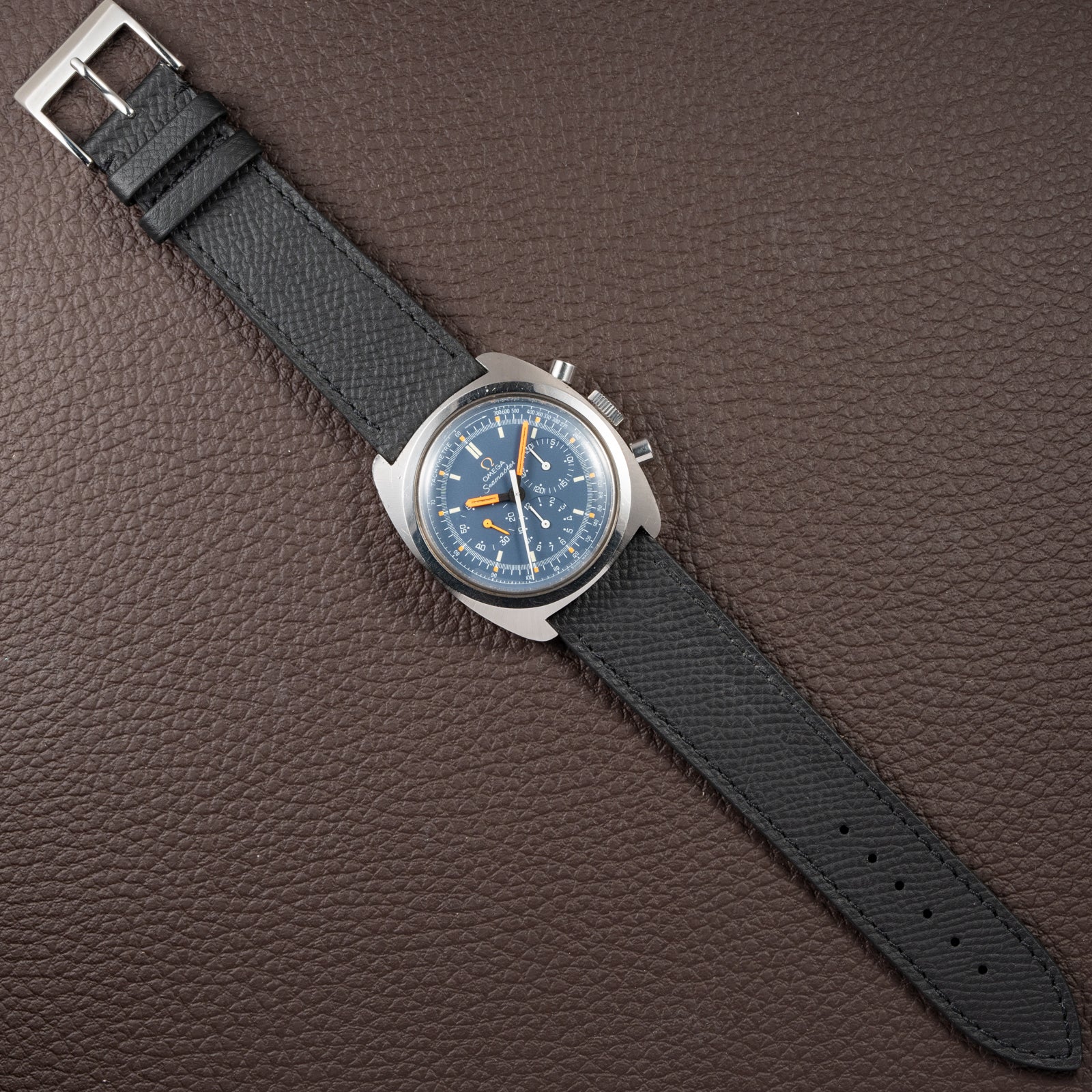 Omega Seamaster Chronograph Blue Dial Calibre 861 Ref. 145.029 from 1970