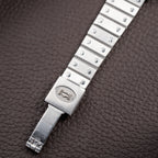 Cartier Santos Carrée “Ghost” Grey Automatic GM Cartier Service History Ref. 2960 from 1980s