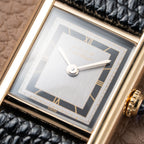 Cartier Tank Must de Black Art Deco Dial Full Set from 1987 Ref 3 66001 with Cartier Service 2025