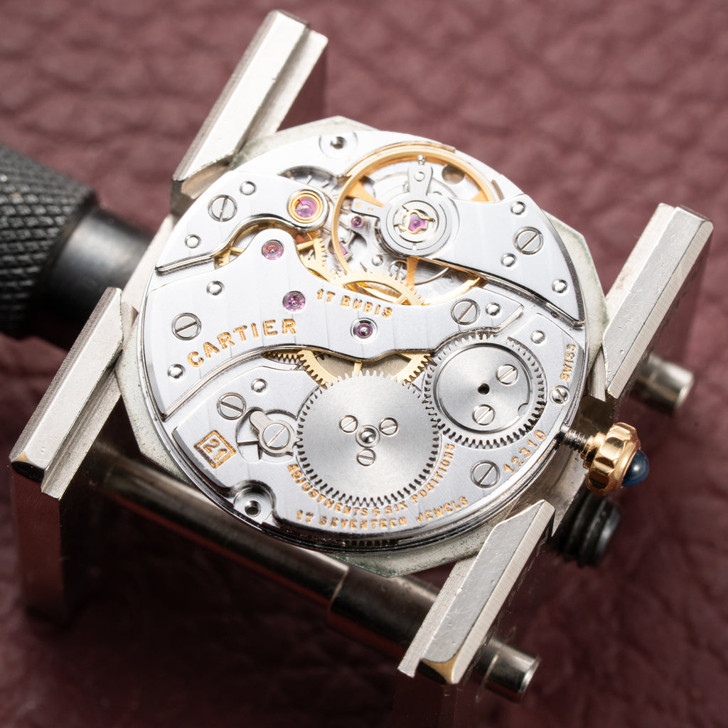 Cartier Trianon Ultra Thin 'Paris' Dial PM Ref. 96056 from 1970s