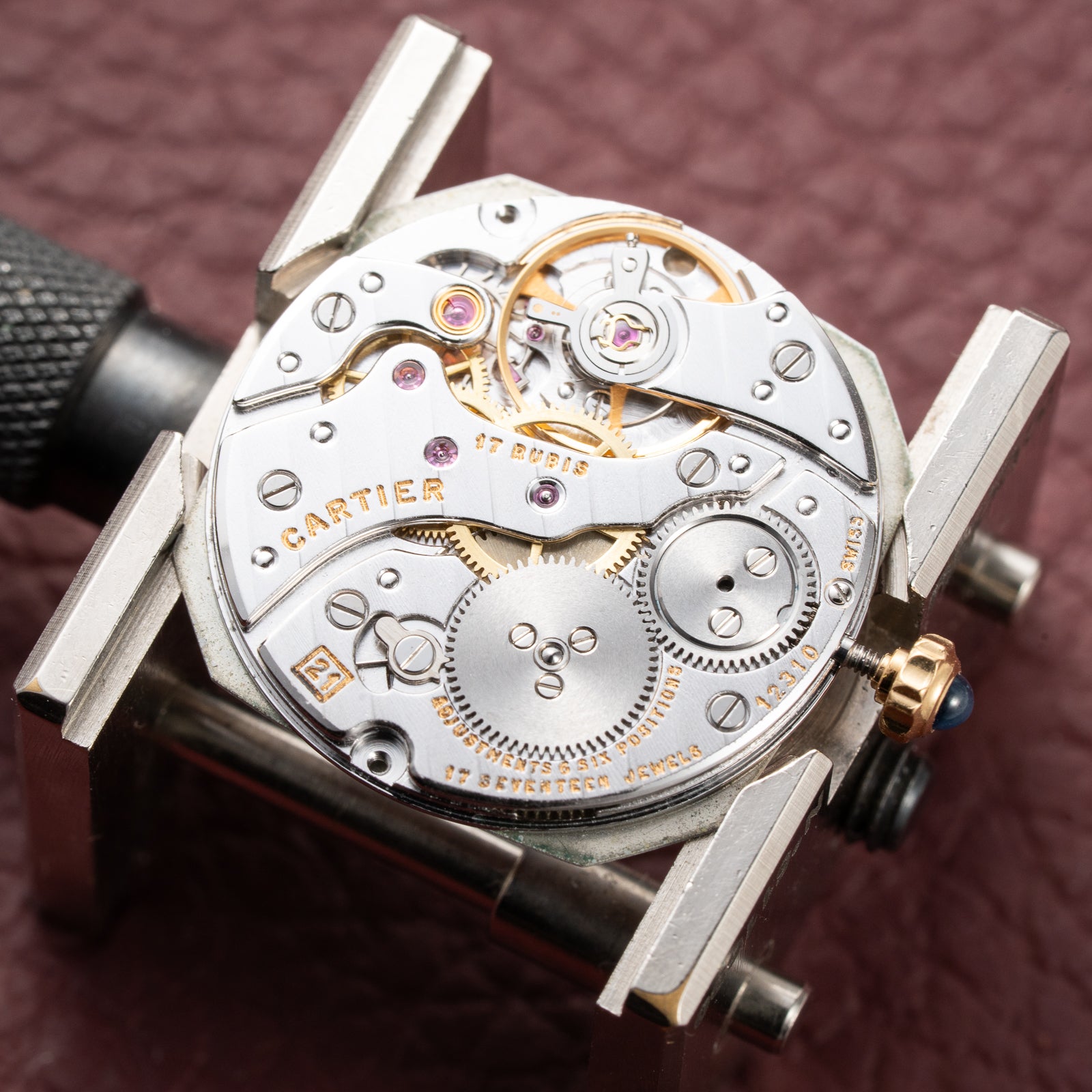 Cartier Trianon Ultra Thin 'Paris' Dial PM Ref. 96056 from 1970s