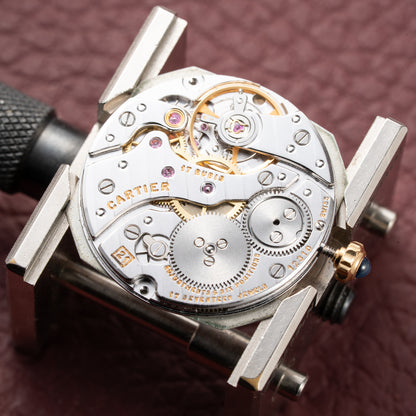Cartier Trianon Ultra Thin 'Paris' Dial PM Ref. 96056 from 1970s