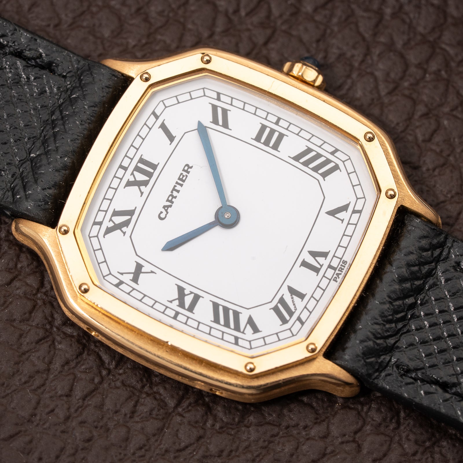 Cartier Trianon Ultra Thin 'Paris' Dial PM Ref. 96056 from 1970s