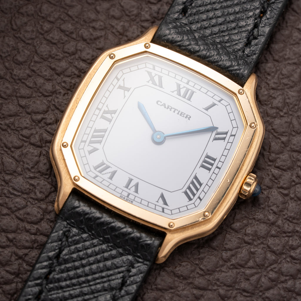 Cartier Trianon Ultra Thin 'Paris' Dial PM Ref. 96056 from 1970s