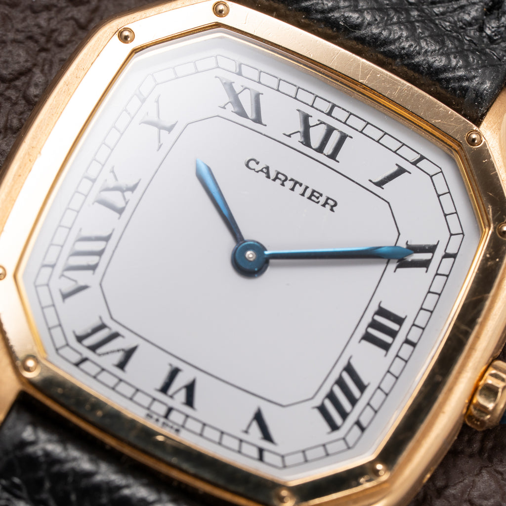 Cartier Trianon Ultra Thin 'Paris' Dial PM Ref. 96056 from 1970s