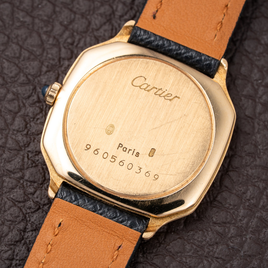 Cartier Trianon Ultra Thin 'Paris' Dial PM Ref. 96056 from 1970s