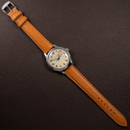 Jaeger LeCoultre Dress Watch Military Style Central Seconds Radium Dial from 1940s