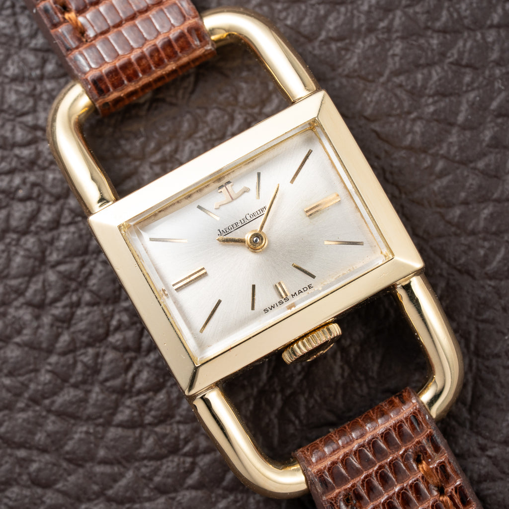 Jaeger-LeCoultre Étrier Lucchetto 18K Yellow Gold Ref. 1670 From 1970s