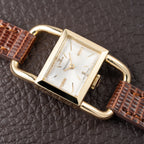 Jaeger-LeCoultre Étrier Lucchetto 18K Yellow Gold Ref. 1670 From 1970s