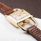Jaeger-LeCoultre Étrier Lucchetto 18K Yellow Gold Ref. 1670 From 1970s