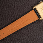 Cartier Tank Must de Lemon Roman Dial Vermeil GM Full Set from 1980