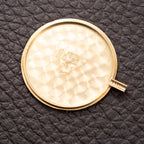 Cartier Vendôme 'Paris' 18K Yellow Gold with Purple Patina Hands Ref. 78090 From 1970s