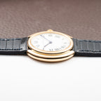 Cartier Vendôme 'Paris' 18K Yellow Gold with Purple Patina Hands Ref. 78090 From 1970s
