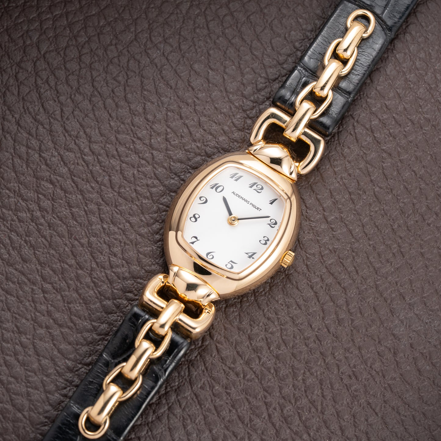 Audemars Piguet Audemarine Rope Chain Design 18K Yellow Gold Ref. 66559BA from 1990s