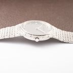 Audemars Piguet “Baby Cobra” Factory Diamond Set Dial & Hands 18k white gold circa 1989