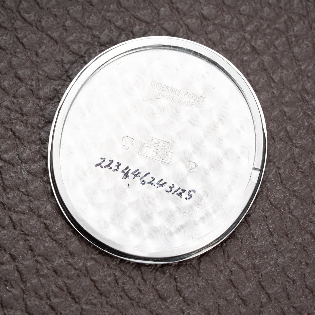 Audemars Piguet Bamboo Oval “Cobra” in 18k white gold Ref 4443BC from 1970s
