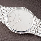 Audemars Piguet Bamboo Oval “Cobra” in 18k white gold Ref 4443BC from 1970s