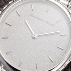 Audemars Piguet Bamboo Oval “Cobra” in 18k white gold Ref 4443BC from 1970s