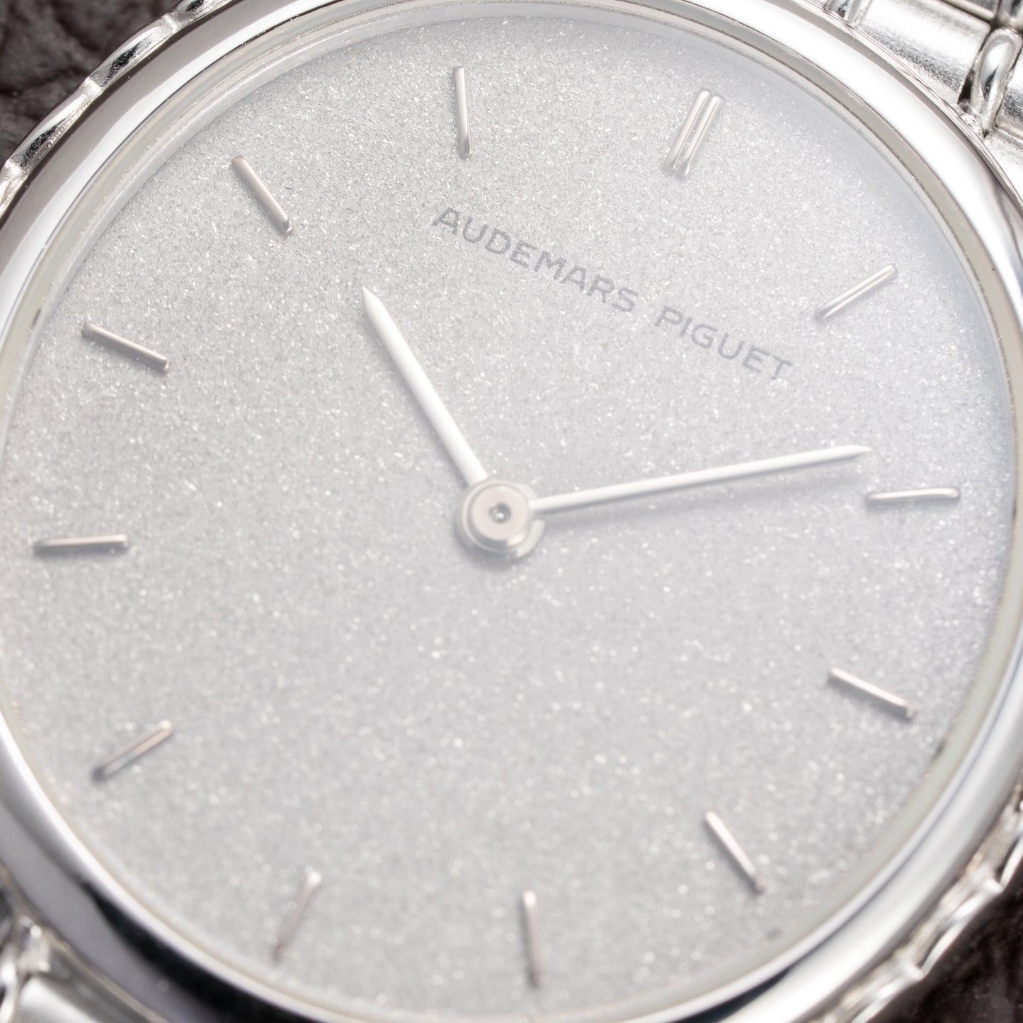 Audemars Piguet Bamboo Oval “Cobra” in 18k white gold Ref 4443BC from 1970s