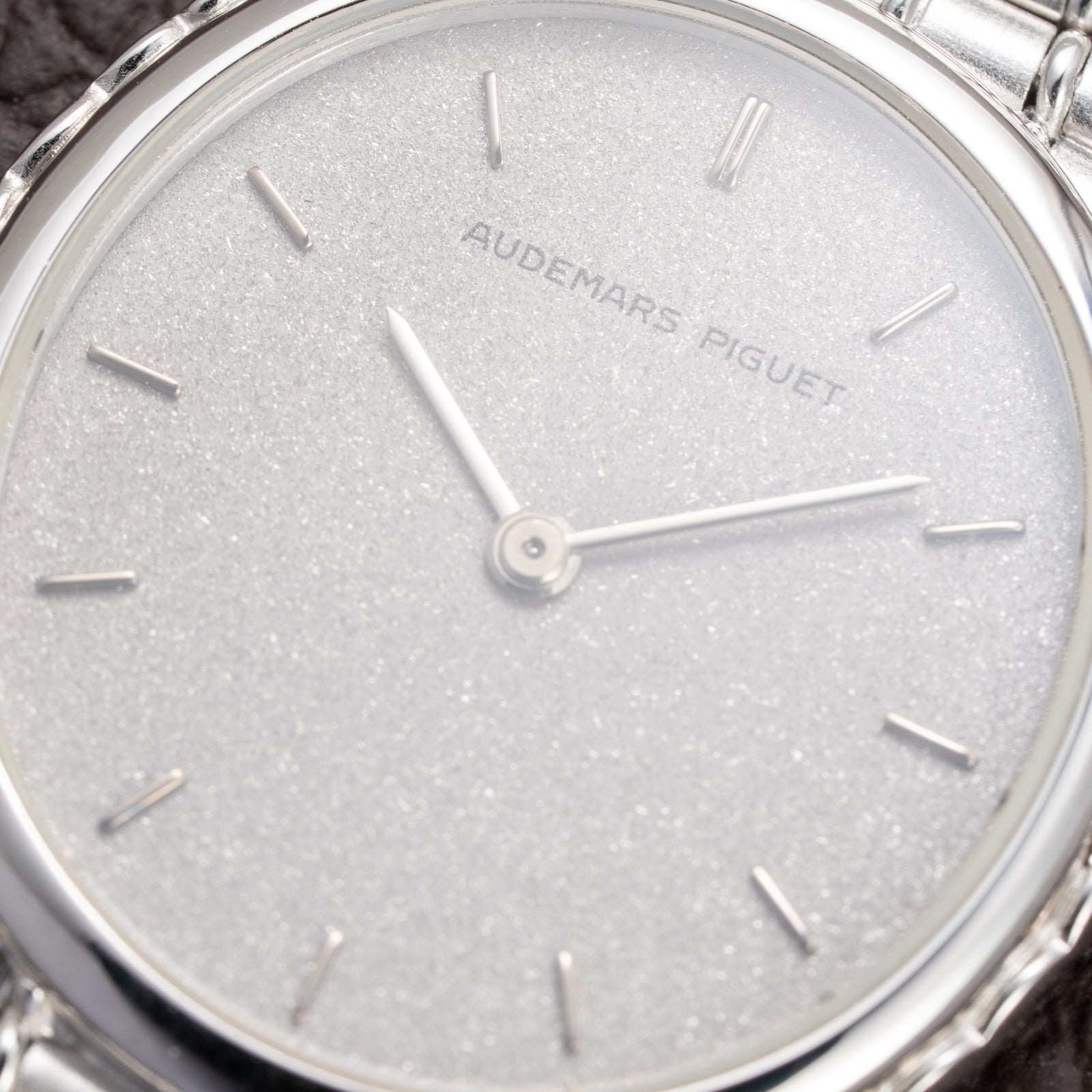 Audemars Piguet Bamboo Oval “Cobra” in 18k white gold Ref 4443BC from 1970s