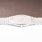 Audemars Piguet Bamboo Oval “Cobra” in 18k white gold Ref 4443BC from 1970s