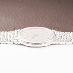 Audemars Piguet Bamboo Oval “Cobra” in 18k white gold Ref 4443BC from 1970s