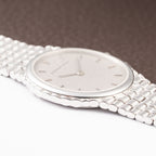 Audemars Piguet Bamboo Oval “Cobra” in 18k white gold Ref 4443BC from 1970s